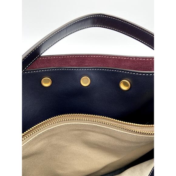 Tory Burch Lee Radziwill Double Bag in Red Apple - Picture 16 of 16